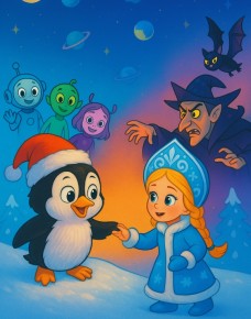 Новогодняя сказка-мюзикл «Приключения Пингу»