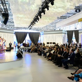 Елизавета Слышкина выступила на выставке-форума «Россия».