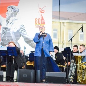 Губернский духовой оркестр в Людиново.