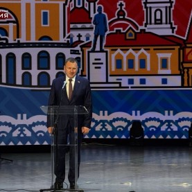 Торжественное мероприятие, посвящённое 654-й годовщине основания города Калуги.