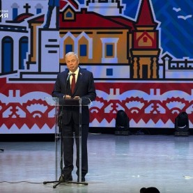 Торжественное мероприятие, посвящённое 654-й годовщине основания города Калуги.