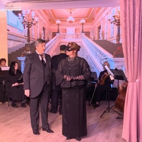 В Малом зале искрился головокружительный бал-маскарад!