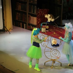 Театр кошек Юрия Куклачёва.