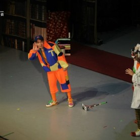 Театр кошек Юрия Куклачёва.