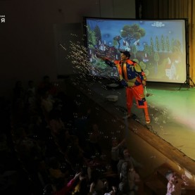 Театр кошек Юрия Куклачёва.