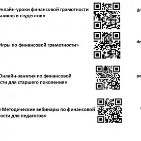 Информационные ресурсы Банка России по финансовой грамотности.