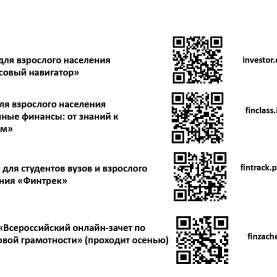 Информационные ресурсы Банка России по финансовой грамотности.