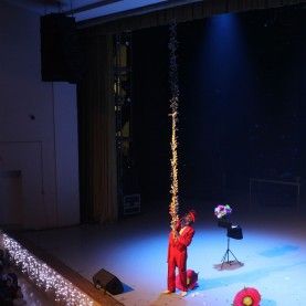 Второй показ программы «Новогодний переполох».