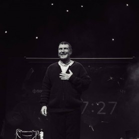 Евгений Гришковец с премьерным спектаклем «Когда я боюсь».