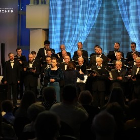 Мужской хор Калужской филармонии с программой «Воззвала душа».