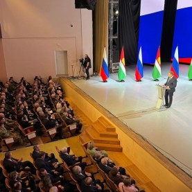 Выступление Губернатора с отчётом о работе Правительства КО.