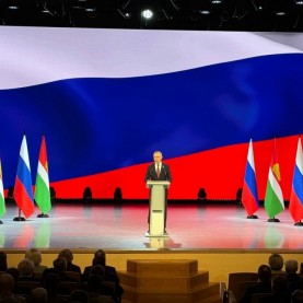 Выступление Губернатора с отчётом о работе Правительства КО.