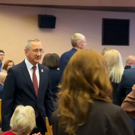 Выступление Губернатора с отчётом о работе Правительства КО.