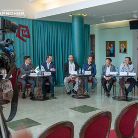 Официальный старт мастер-классов Образовательного центра Ю. Башмета в Калуге.