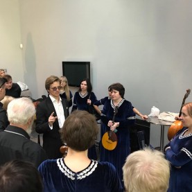 Оркестр русских народных инструментов успешно выступил в Италии!