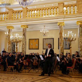 Артисты Калужской филармонии выступили в Большом Царицынском дворце.