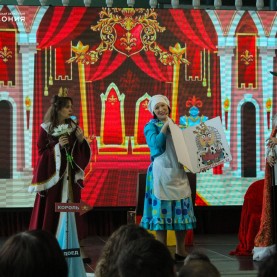 Детское театрализованное представление «Кот в сапогах».