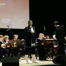 Артисты филармонии приняли участие в закрытии проекта «Онкопатруль».