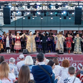 В Гостином дворе состоялась опера «Борис Годунов».