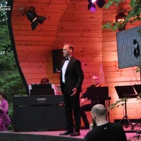 Артисты филармонии выступили в Тарусе.