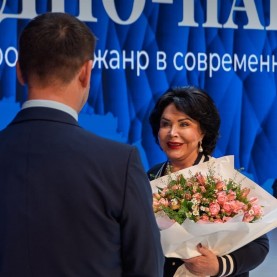 Мастер-класс Надежды Бабкиной в рамках проекта «Модно-Народно».