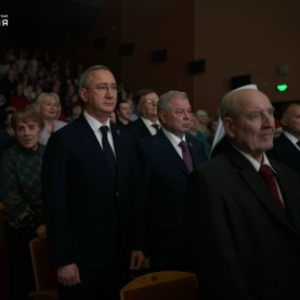 Торжественное мероприятие, посвящённое Дню защитника Отечества.