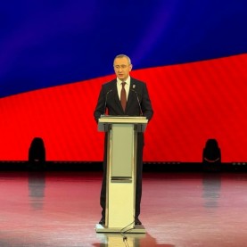 Выступление Губернатора с отчётом о работе Правительства КО.