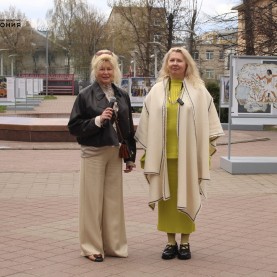 В Музыкальном сквере новая экспозиция репродукций «Шедевры на века»