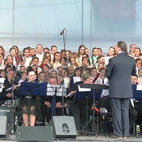 Участие Губернского оркестра в праздновании Дня славянской письменности.