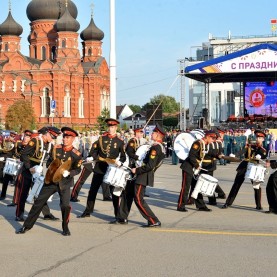 II Всероссийский фестиваль духовых оркестров «Фанфары Тульского кремля».