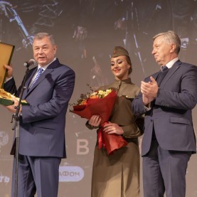 В Калужской филармонии прошёл закрытый показ художественного фильма «Подольские курсанты».