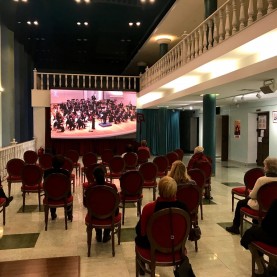Трансляция концерта Большого симфонического оркестра имени П. И. Чайковского.
