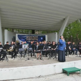 Губернский духовой оркестр выступил на фестивале-конкурсе «Славься, Россия!».