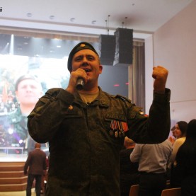 В Калужской филармонии представили патриотический проект «Вежливые люди».